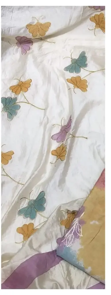 Butter Fly Work+Cotton Lace( Pcs )