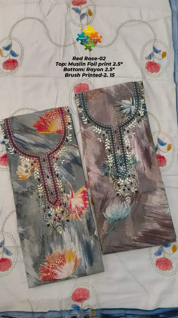 Naira-09 ( red rose-02 wali design bani hai )