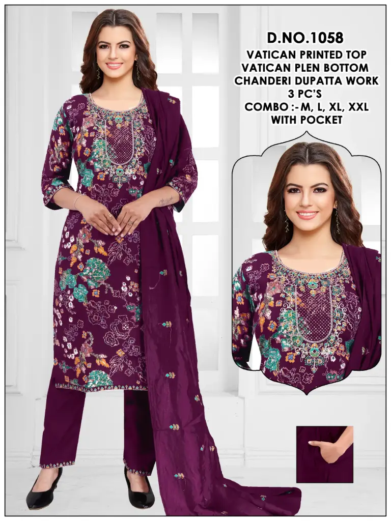 R1058 M to Xxl ( 3Pcs )